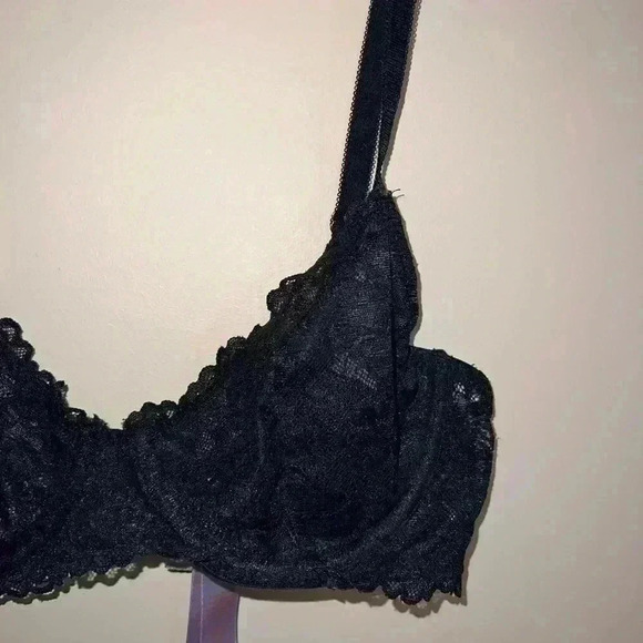 SAVAGE FENTY BLACK LACE BRA 32C - Picture 2 of 9